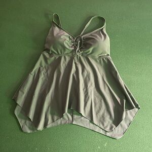 Flared Swimsuit Top NWOT